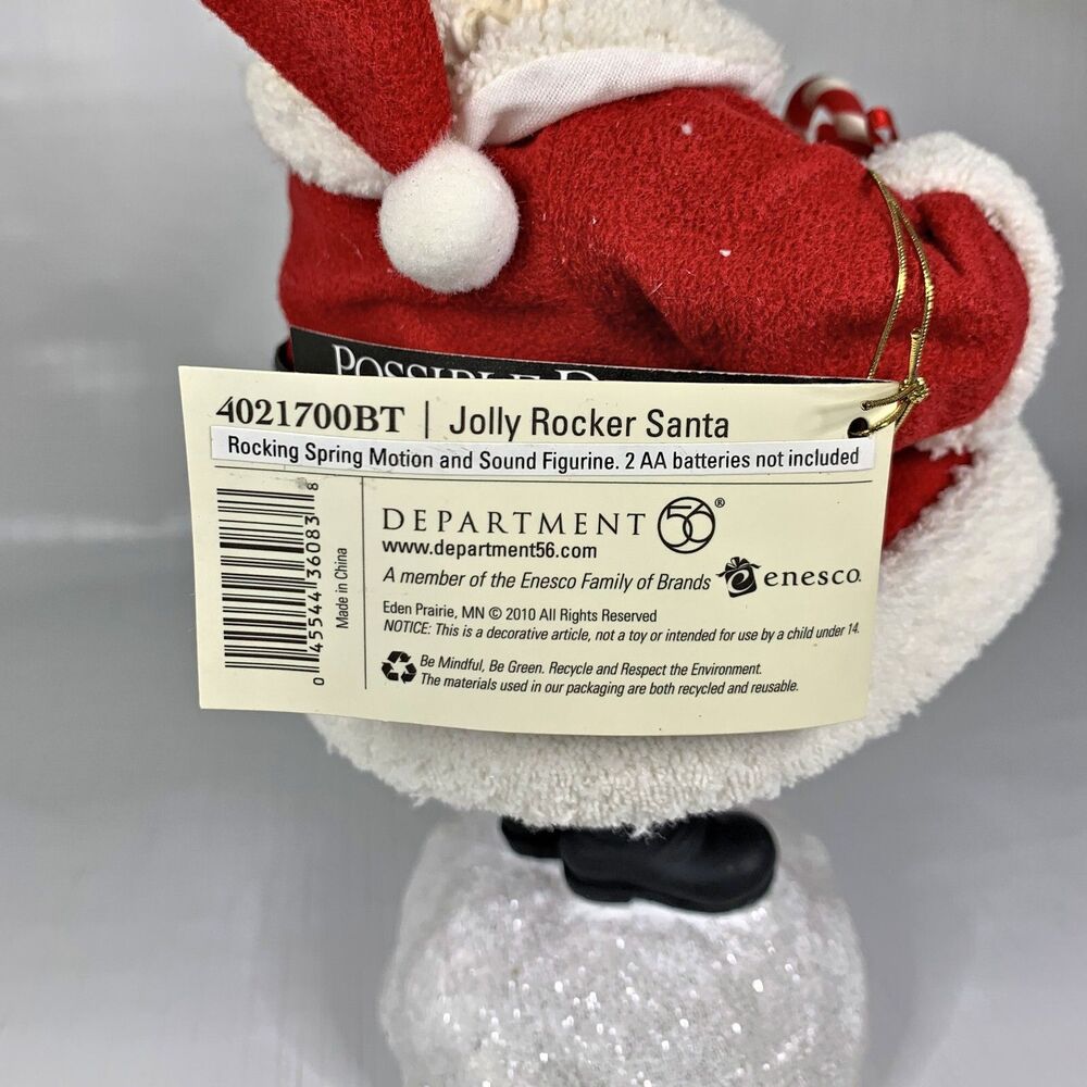 Possible Dreams Jolly Rocker Santa - Picture 5 of 6
